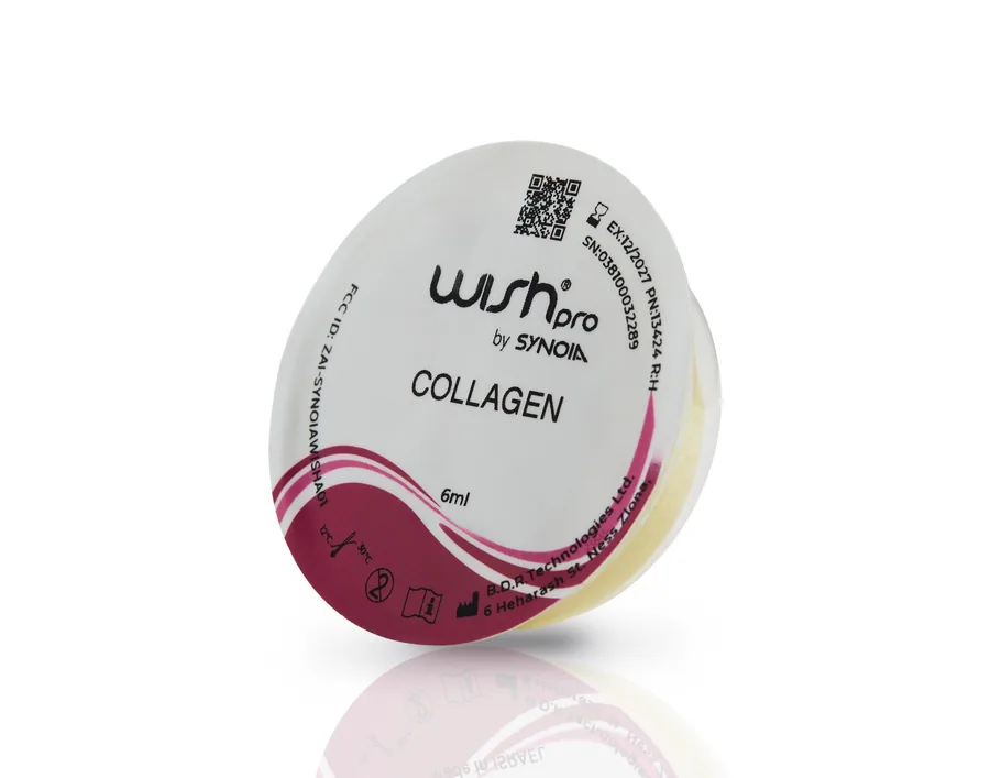 המכסה של קפסולת WISHpro Collagen אטומה
