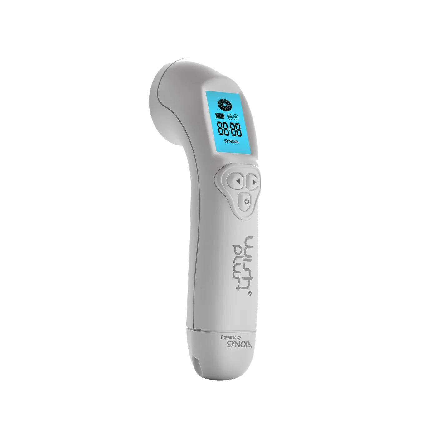 אביזר היד של WISHpro, המסך שלו דולק