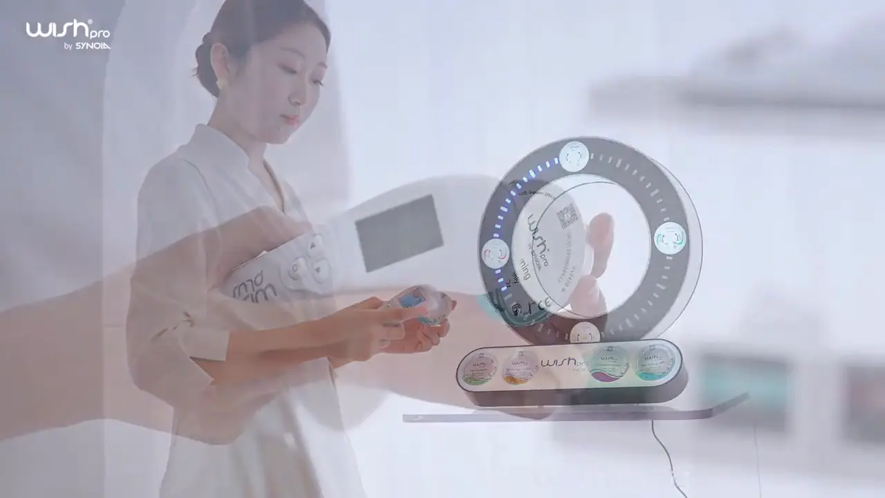תמונת רקע מסרטון WISHpro המציגה טיפול בעיצומו