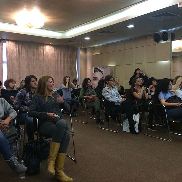 סדנת הקוסמטיקה של WISHPro – נובמבר 2016, סופיה, בולגריה
